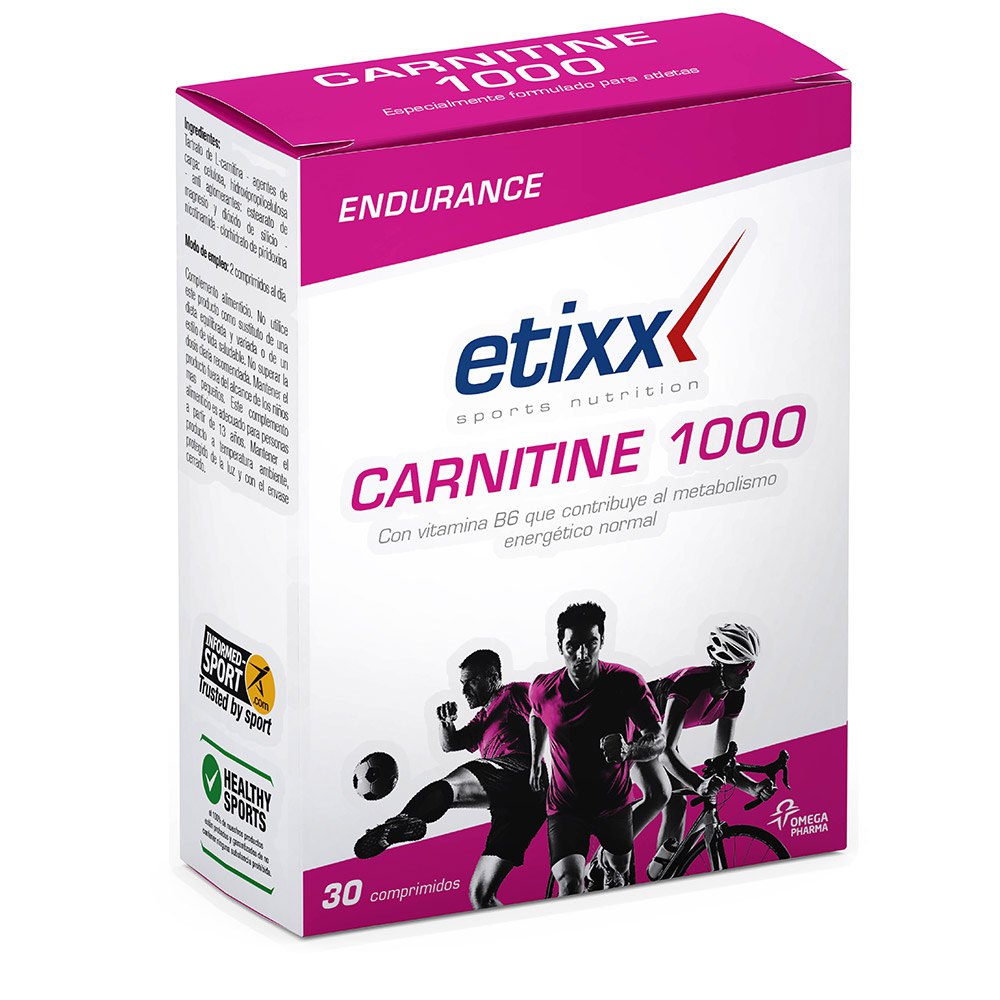Etixx Carnitine 30 Units Without Flavour One Size