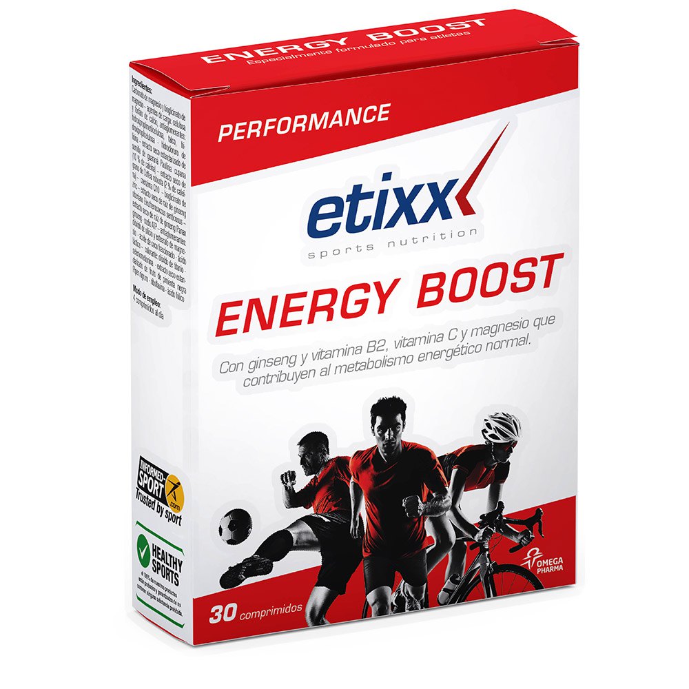 Etixx Energy Boost 30 Units Without Flavour One Size