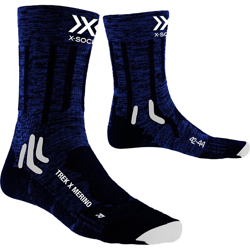 X-socks X Merino EU 35-38 Midnight Blue / Arctic White
