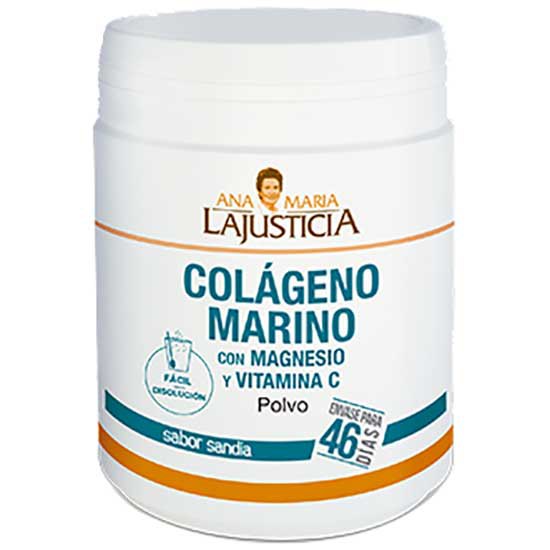 Ana Maria Lajusticia Marine Collagen With Magnesium And C-vitamin 350gr Watermelon One Size