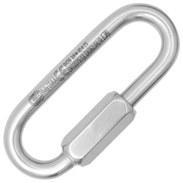 Kong Quick Link Long 88.5mm Stainless Steel Sparkly