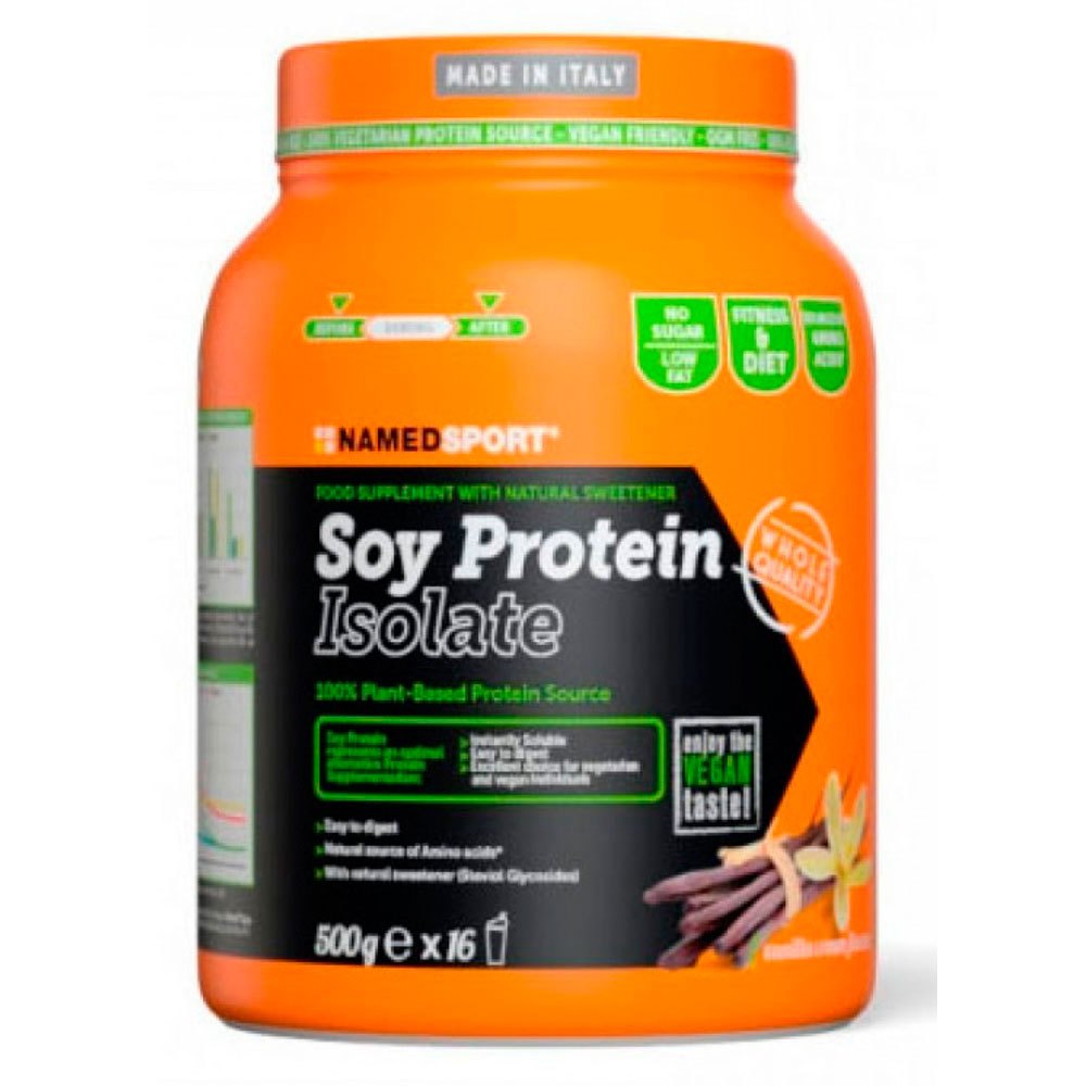 Named Sport Soy Protein Isolate 500gr Vanilla Cream One Size