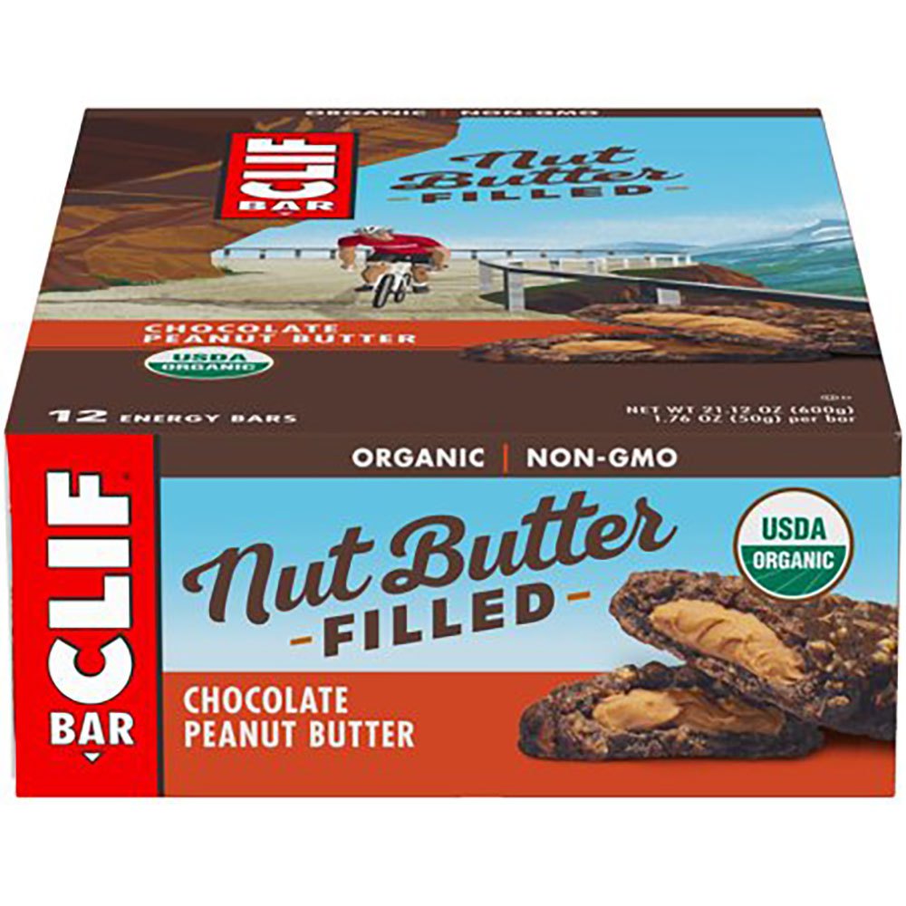 Clif 50gr 12 Units Chocolate Peanut Butter One Size