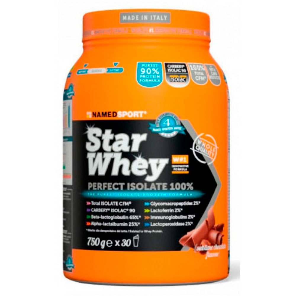 Named Sport Star Whey Isolate Sublime 750gr Chocolate One Size