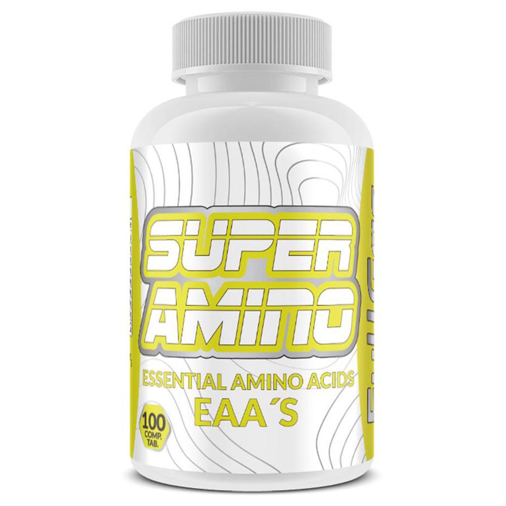 Fullgas Super Amino 100 Units Without Flavour One Size White
