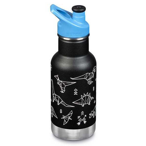 Klean Kanteen Insulated Kid Classic 355ml Sport Cap One Size Paper Dinos