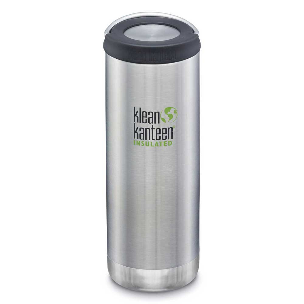 Klean Kanteen Insulated Tkwide 473ml Wide Loop Cap One Size Brushed Stainless
