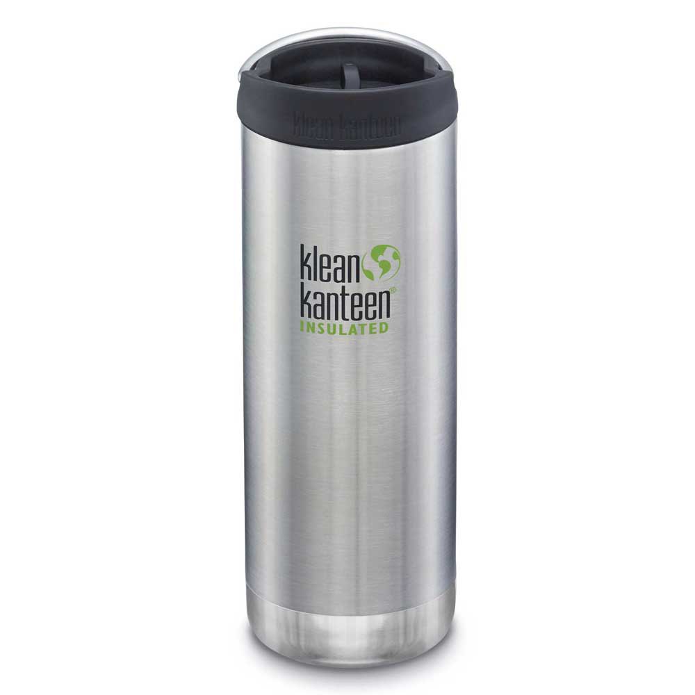 Klean Kanteen Insulated Tkwide 473ml Coffee Cap One Size Brushed Stainless