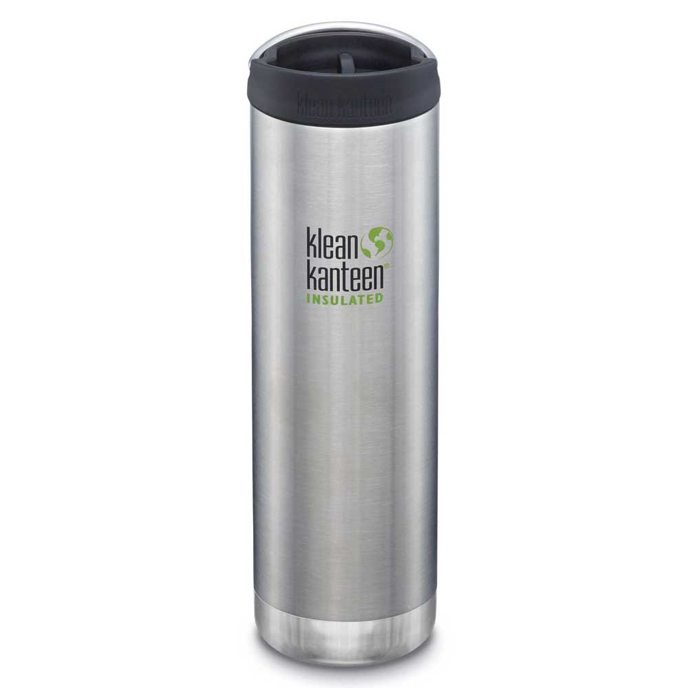 Klean Kanteen Insulated Tkwide 590ml Coffee Cap One Size Brushed Stainless