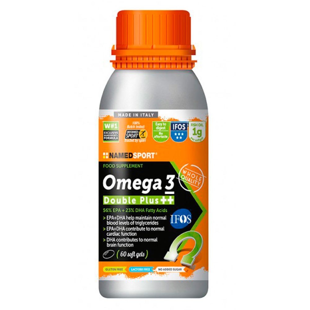 Named Sport Omega 3 ++ 60 Units Without Flavour One Size
