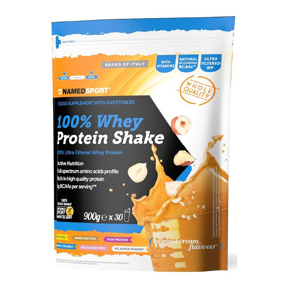 Named Sport 100% Whey Protein 900gr Hazelnut Cream One Size