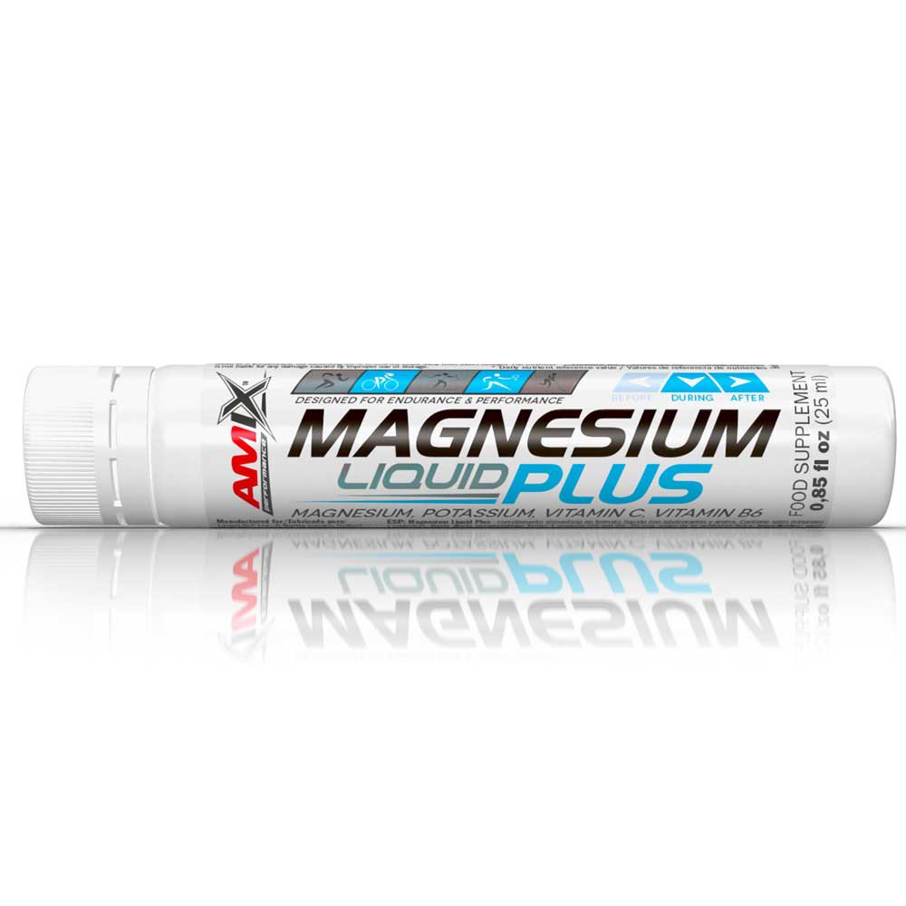 Amix Magnesium Plus Liquid 25ml 20 Units Pineapple One Size
