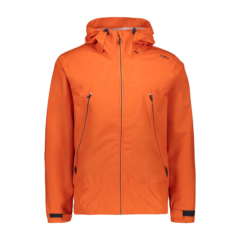 Cmp Jacket Fix Hood Detachable Sleeves M Red Orange