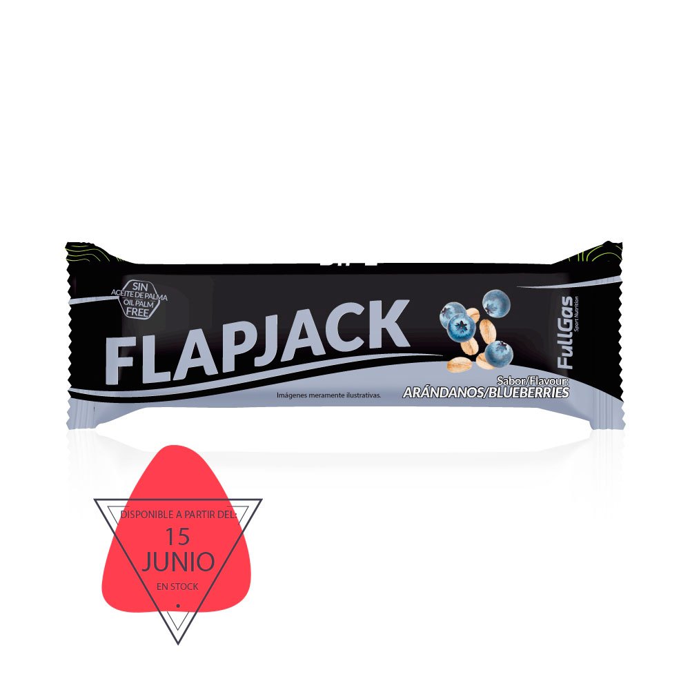 Fullgas Flapjack 60gr 22 Units Blueberries One Size