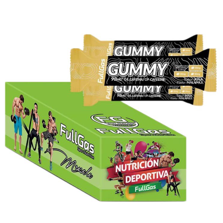 Fullgas Gummy 30gr 30 Units Pineapple One Size