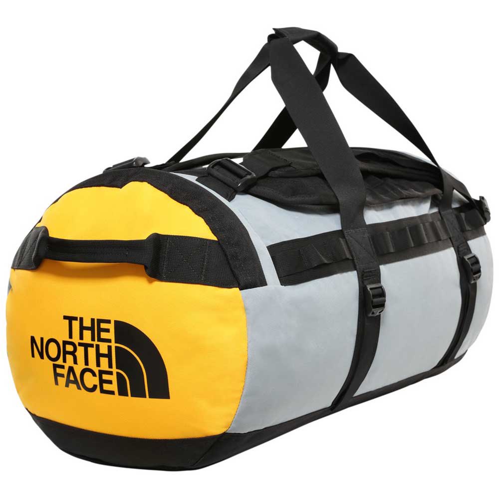 The North Face Gilman Duffel M One Size TNF Black / Mid Grey / TNF Yellow