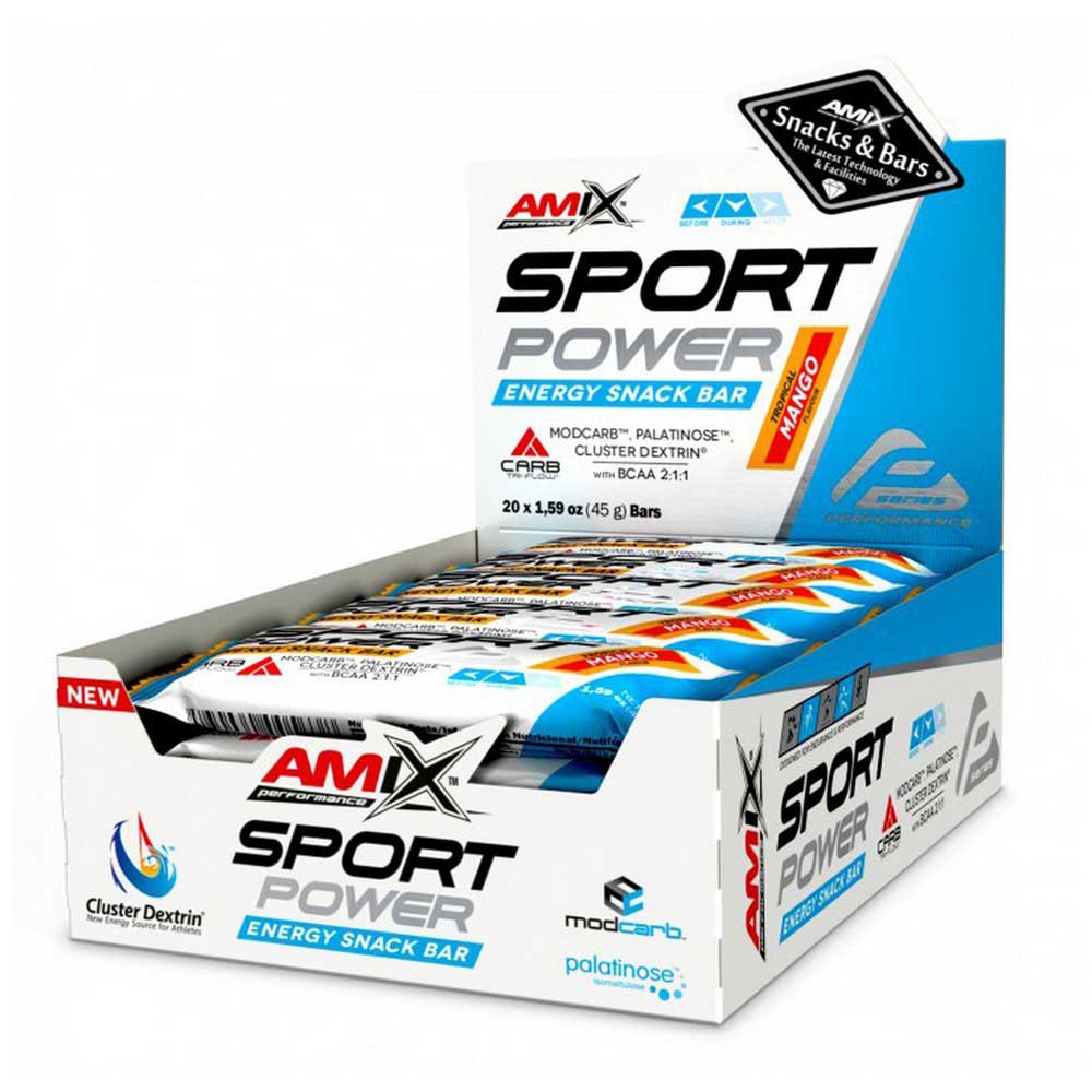 Amix Sport Power Energy 45gr 20 Units Mango One Size