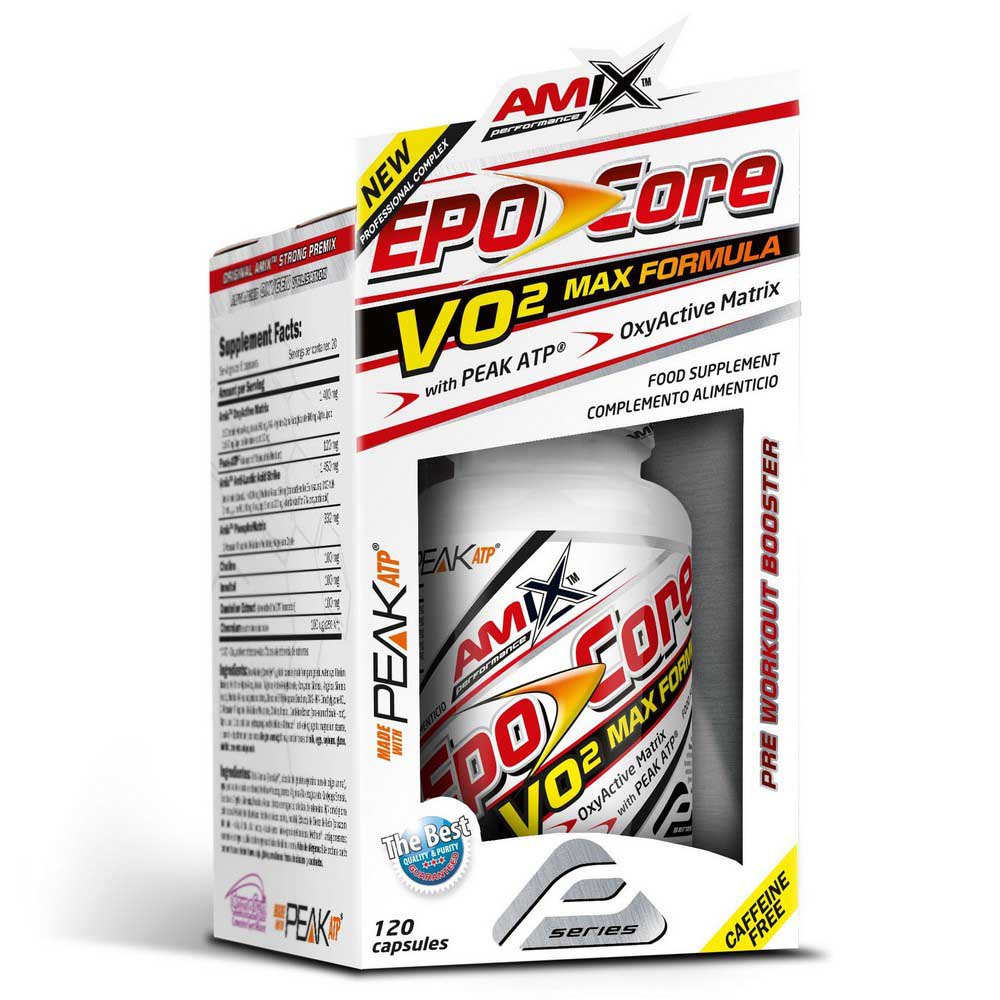 Amix Epo-core Vo2 Max 120 Units Without Flavour One Size
