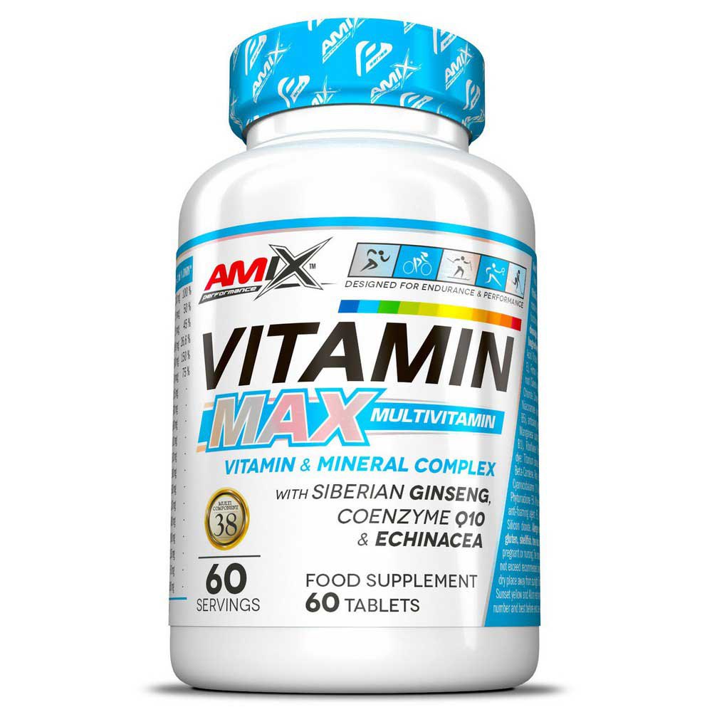 Amix Vitamin Max 60 Units Without Flavour One Size
