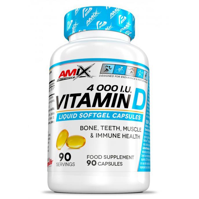 Amix Vitamin D 4000 Iu 90 Units Without Flavour One Size