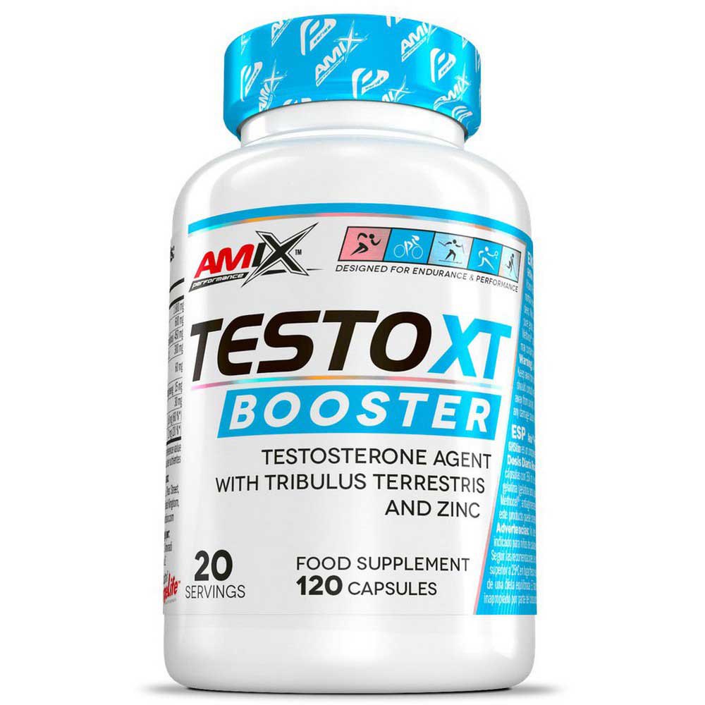 Amix Testoxt Booster 120 Units Without Flavour One Size