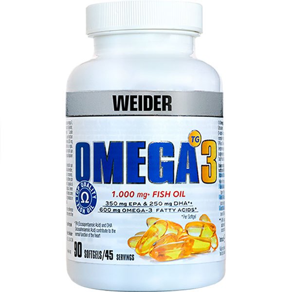 Weider Omega 3 90 Units Without Flavour One Size Neutral