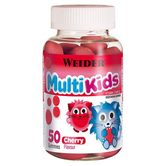 Weider Multi Kids 50 Units Cherry One Size Cherry
