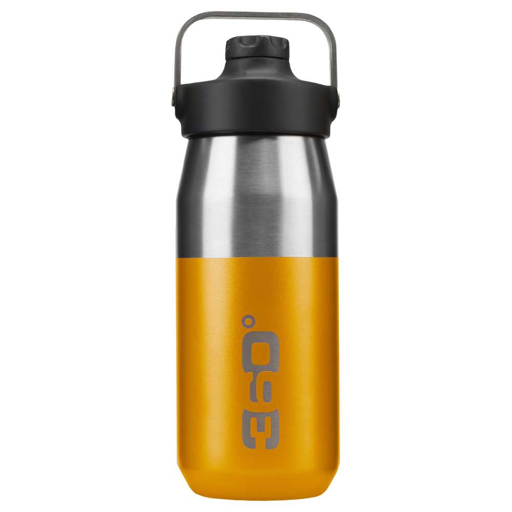 360 Degrees Wide Mouth Insulated+ Narrow Mouth With Magnetic Stopper 550ml One Size Yellow