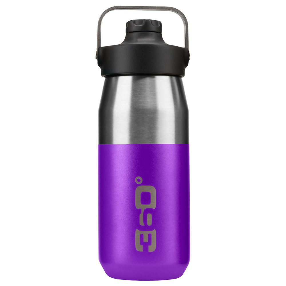 360 Degrees Wide Mouth Insulated+ Narrow Mouth With Magnetic Stopper 550ml One Size Purple