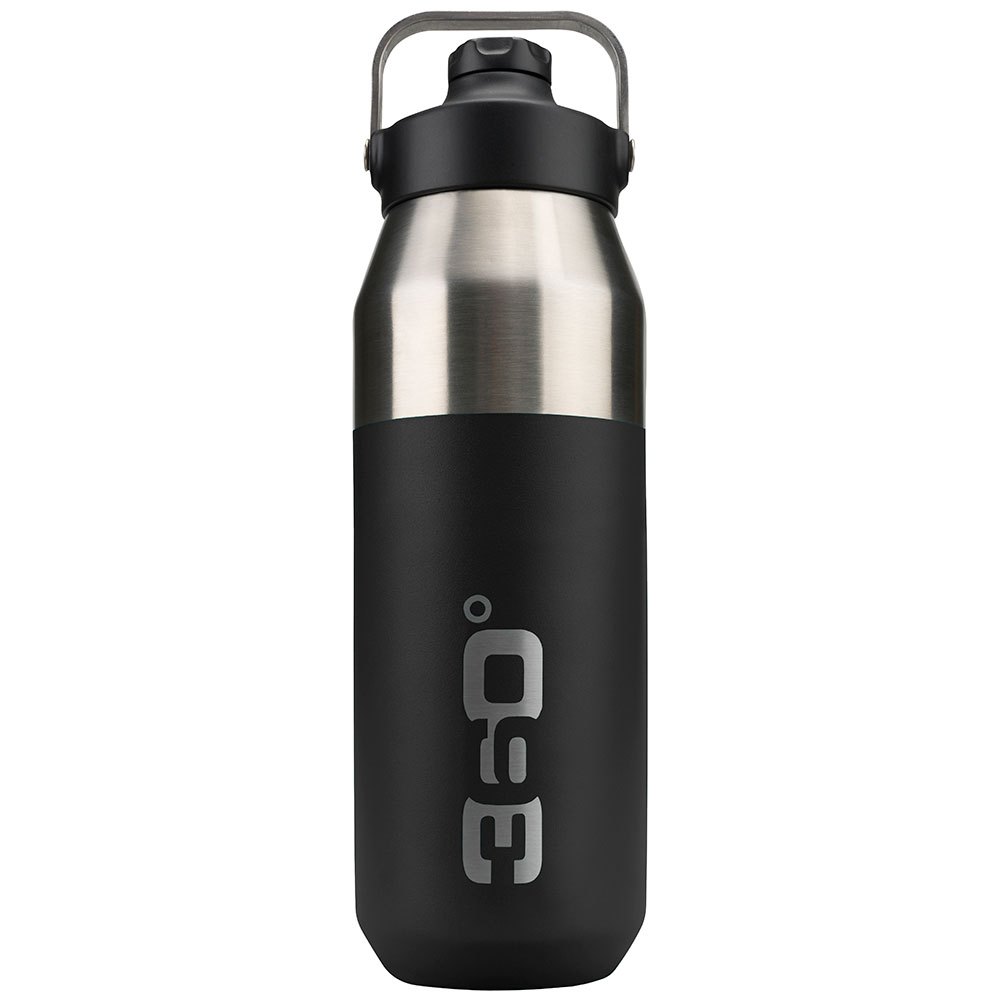 360 Degrees Wide Mouth Insulated+ Narrow Mouth With Magnetic Stopper 750ml One Size Black