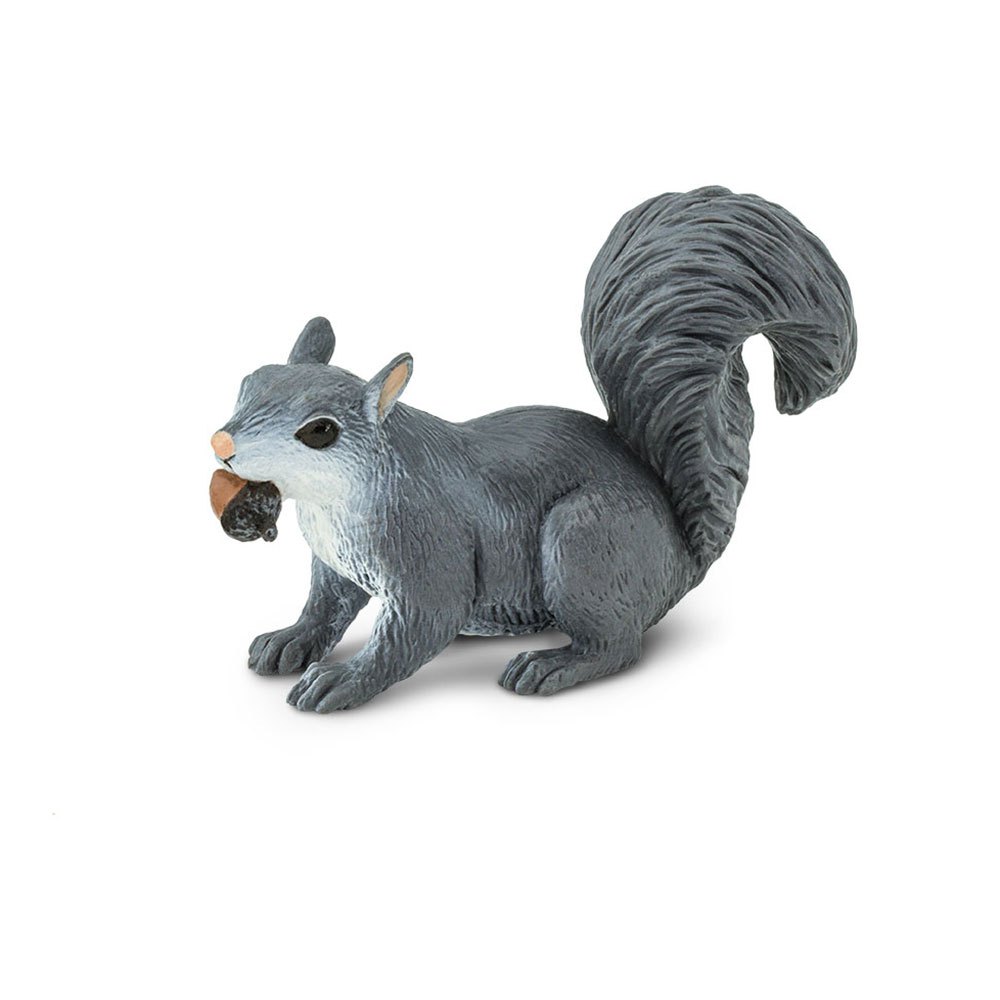 Safari Ltd Gray Squirrel From 3 Years Grey