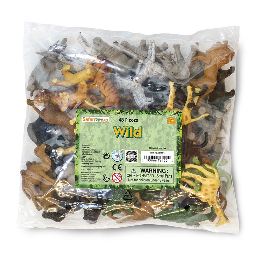 Safari Ltd Wild Bulk Bag From 3 Years Multicolor