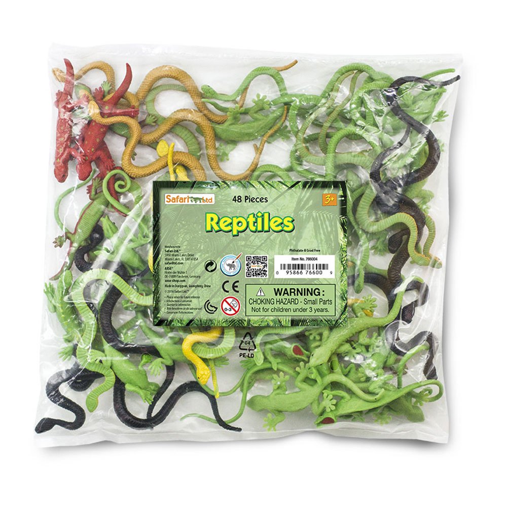 Safari Ltd Reptiles Bulk Bag From 3 Years Multicolor