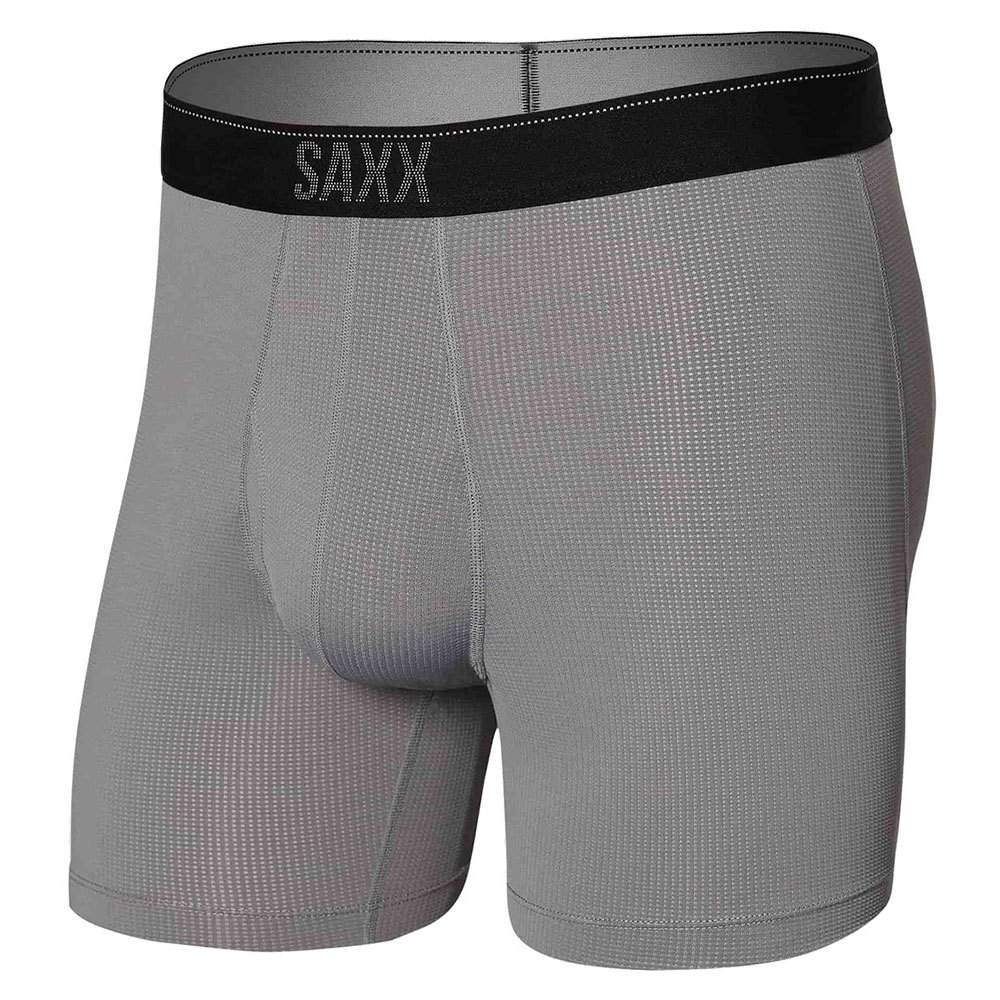 Saxx Underwear Quest Fly L Dark Charcoal II