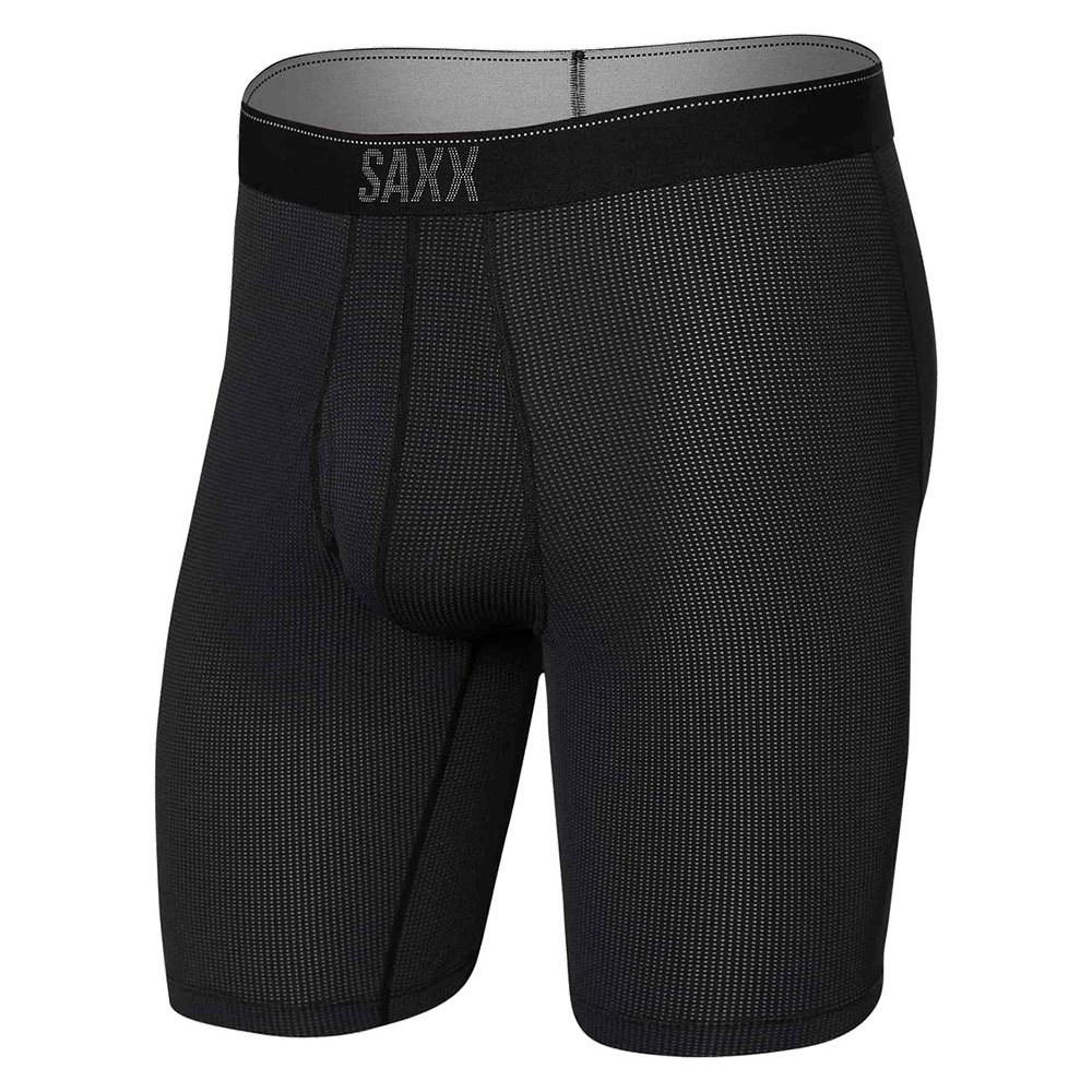 Saxx Underwear Quest Fly Long L Black II