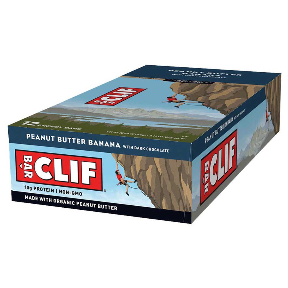 Clif 68gr 12 Units Peanut Butter&banana One Size