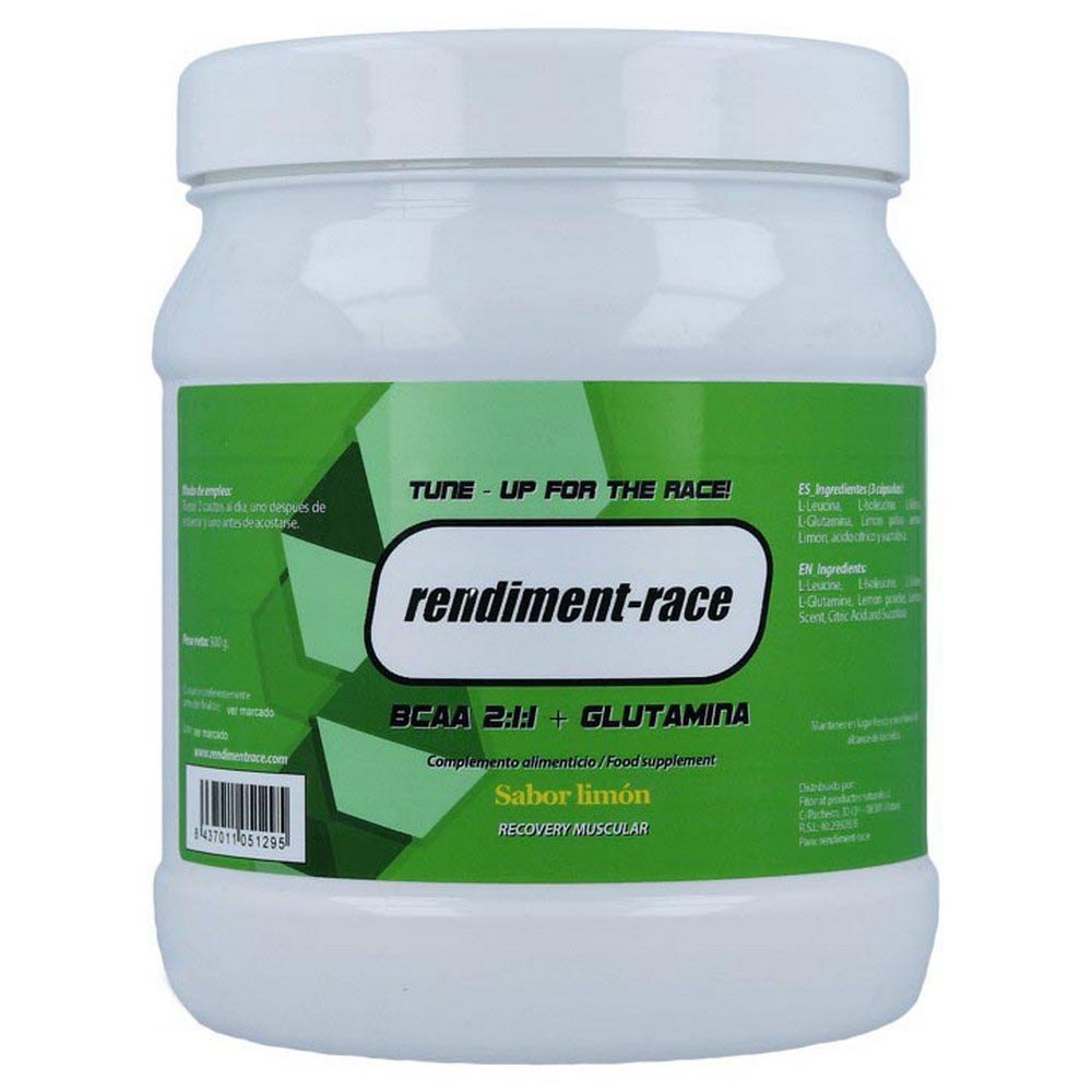 Rendiment Race Bca 2:1:1 L-glutamine 300gr Lemon One Size