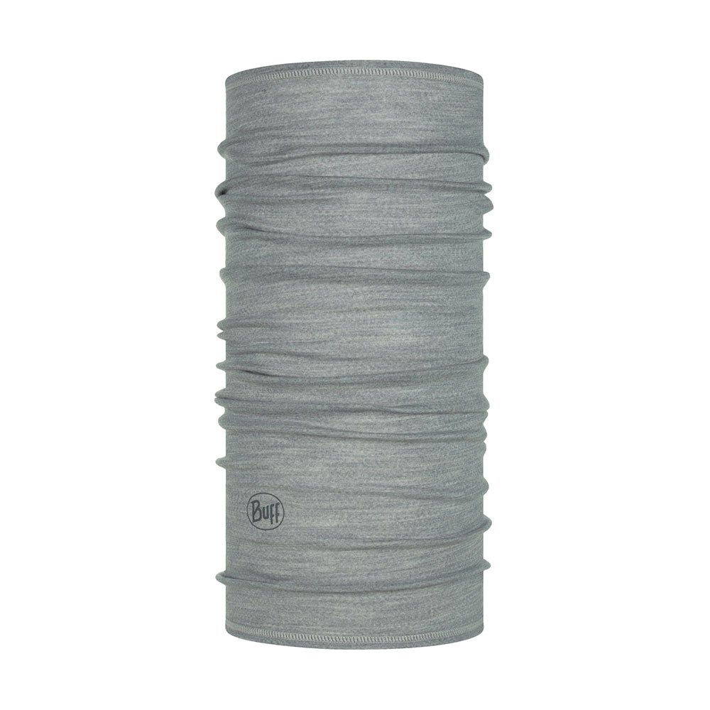 Buff ® Lightweight Merino Wool One Size Solid Light Grey