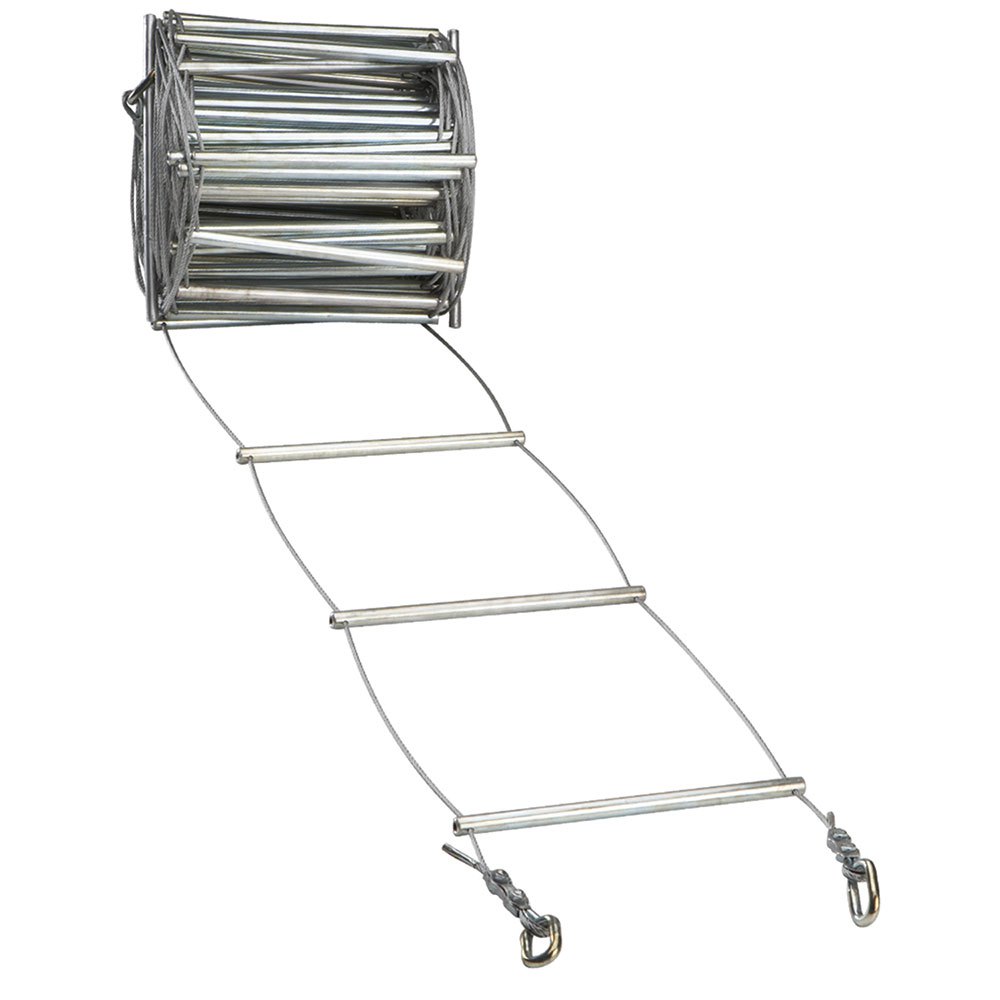 Fixe Climbing Gear Ladder Steel 20 Cm 10 m Silver