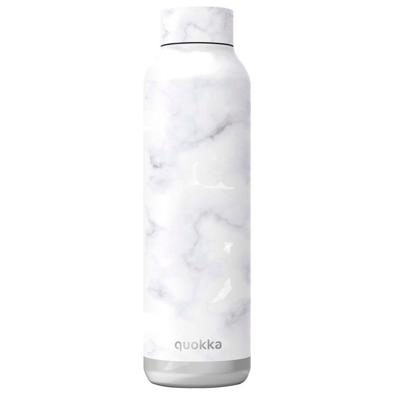 Quokka Solid Marble Steel Daily 630ml One Size White