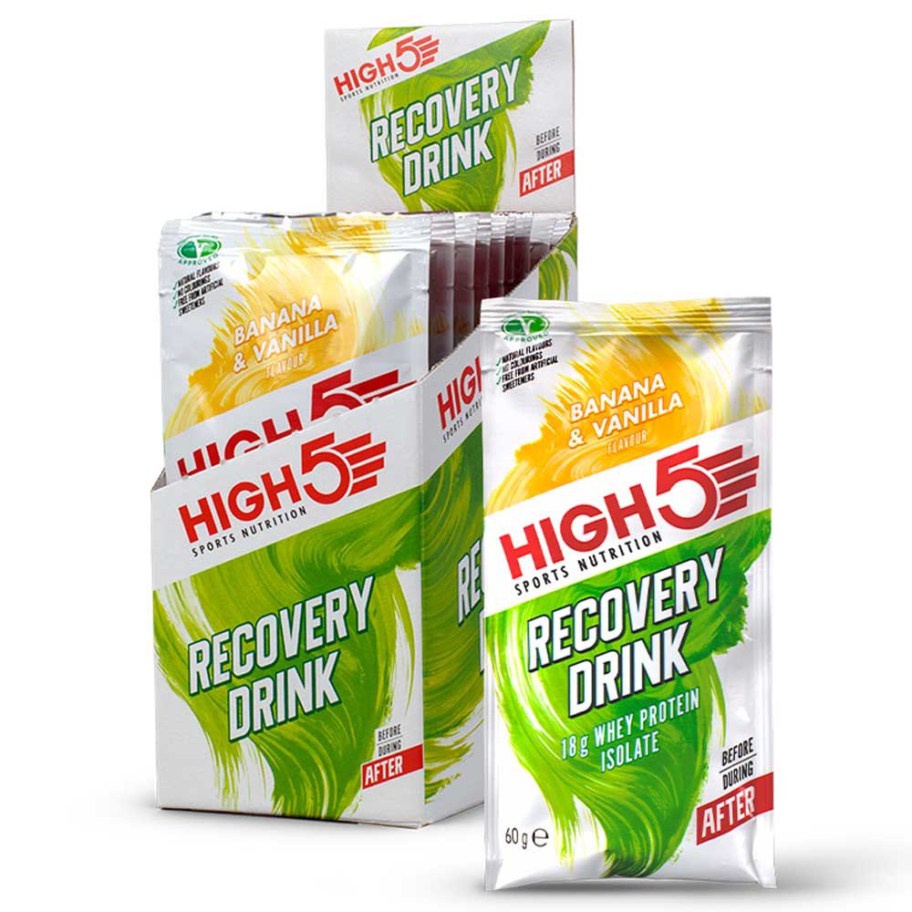 High5 Recovery 60gr 9 Units Banana&vanilla One Size