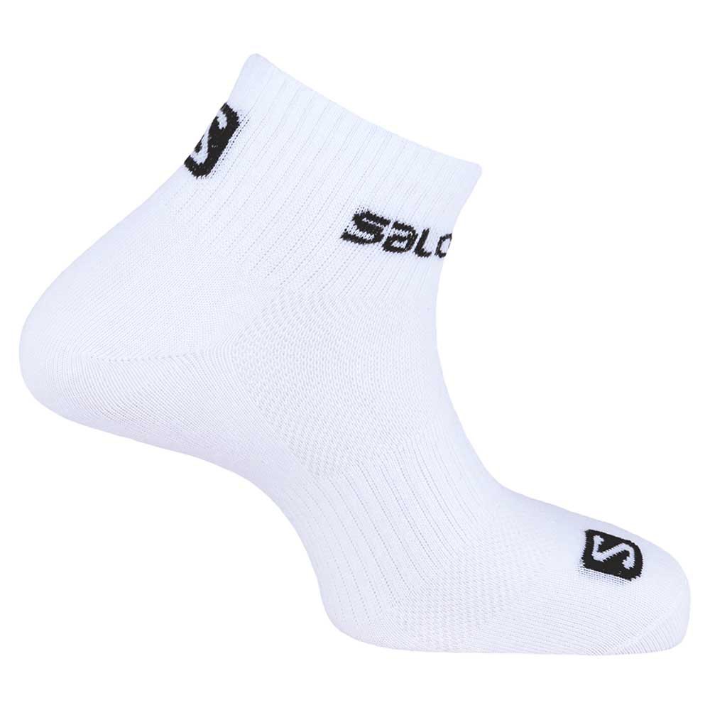 Salomon Socks Quarter 3 Pack EU 36-38 White