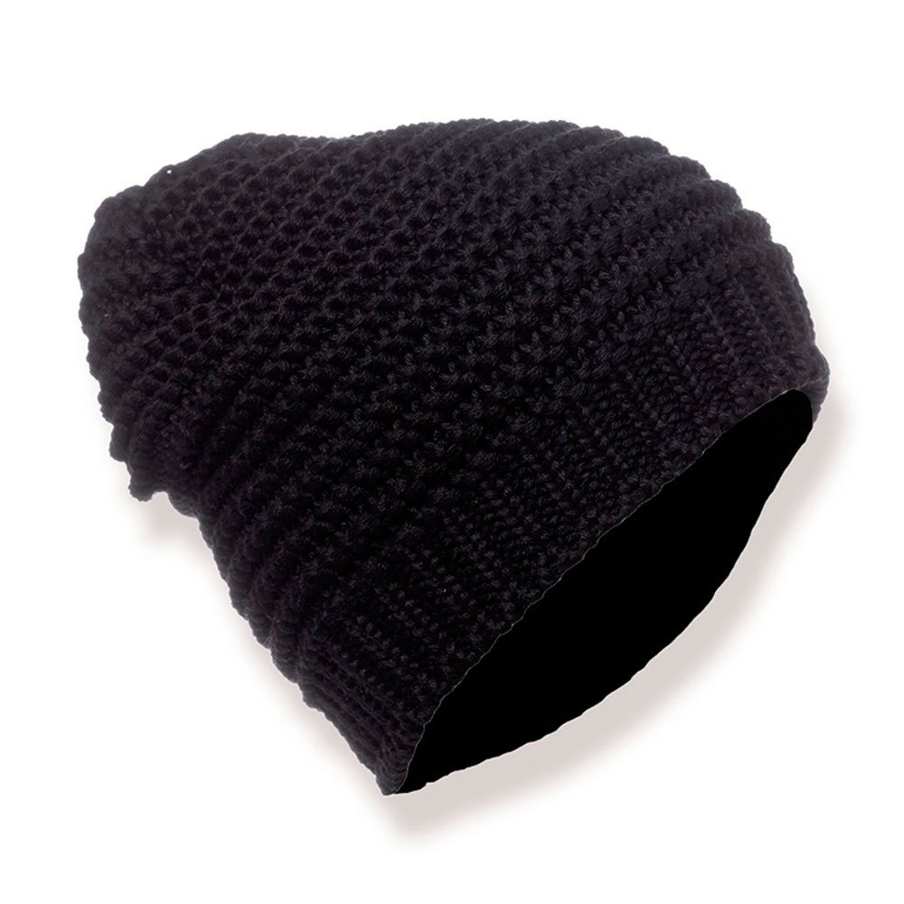 Matt Thick Knit One Size Black