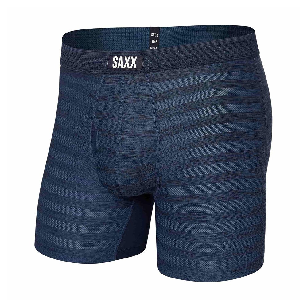 Saxx Underwear Hot Fly L Dark Denim Heather