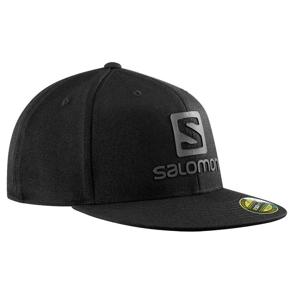 Salomon Logo One Size Black