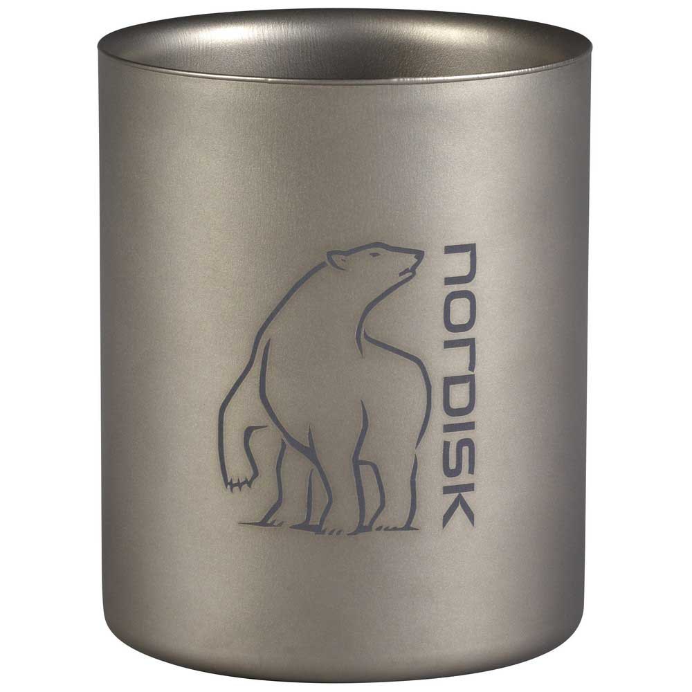 Nordisk Titanium Double Wall Mug 450ml One Size Grey