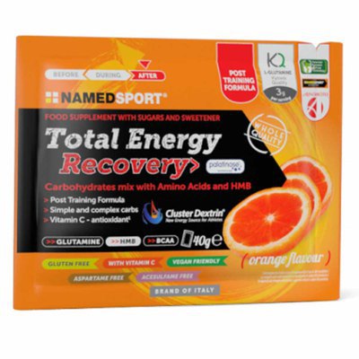 Named Sport Total Energy Recovery 40gr 16 Units Orange One Size Orange