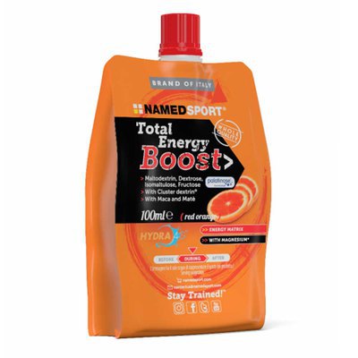 Named Sport Total Energy Boost 100ml 18 Units Red Orange One Size Red Orange
