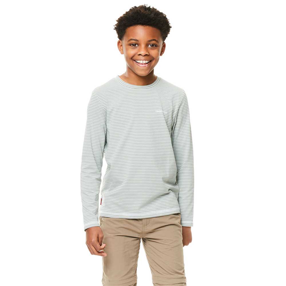 Craghoppers Nosilife Jago 11-12 Years Sage Stripe