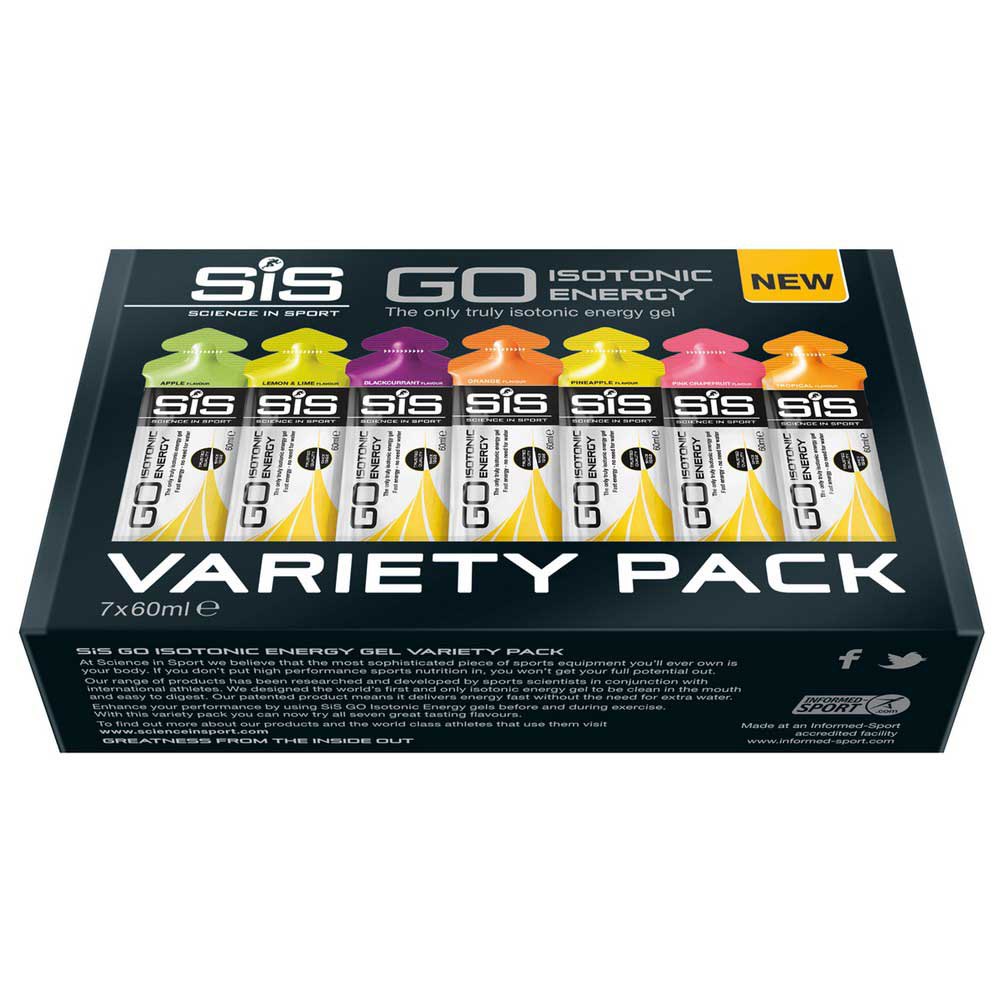 Sis Go 60ml 7 Units Assorted Flavours One Size Variety